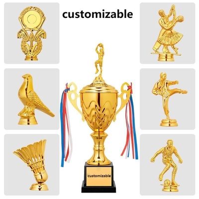 Besonderes Trophäenbecher aus Metall 32 cm hoch und zerreißfest
