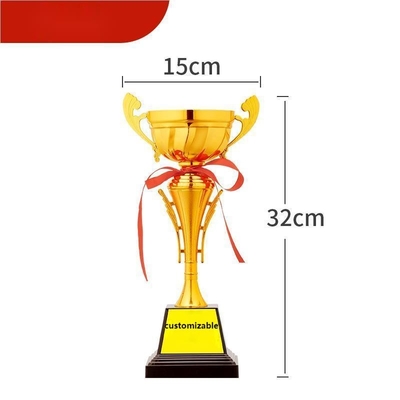 Besonderes Trophäenbecher aus Metall 32 cm hoch und zerreißfest