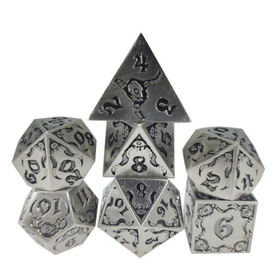 Devil's Eye-Rollenspiel mit Metall-Vielfältigkeitswürfeln TRPG COC DND