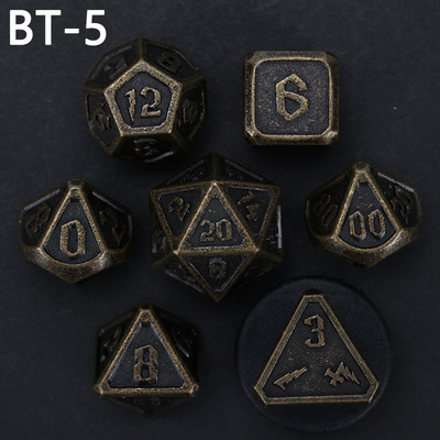 Custom Metall und Kunststoff Würfel D20 Spiel D &amp; D Polyeder DND Würfel Set RPG Würfel