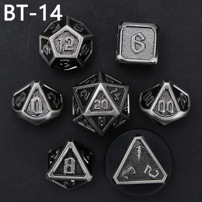 Custom Metall und Kunststoff Würfel D20 Spiel D &amp; D Polyeder DND Würfel Set RPG Würfel