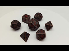 Geruch D6 D8 D10 Mini Polyhedral Dice No Peculiar Vielzweck