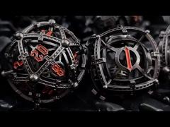 Klangperlen hohlen Metall Würfel DND Drache und Kerker COC