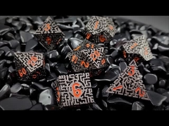 Labyrinth hohl Metall Würfel DND Drache und Kerker COC