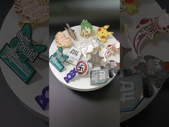 Metallmarken Metallmünze Metallbrücken Verschiedene Prozesse unterstützen maßgeschneiderte